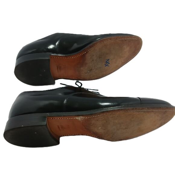 Johnston Murphy Melton Cap Toe Oxford Optima Black Shoes Men\'s Size 12 D/B main image 8